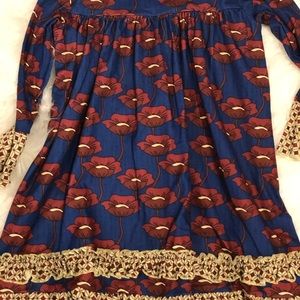 Floral Navy Dress